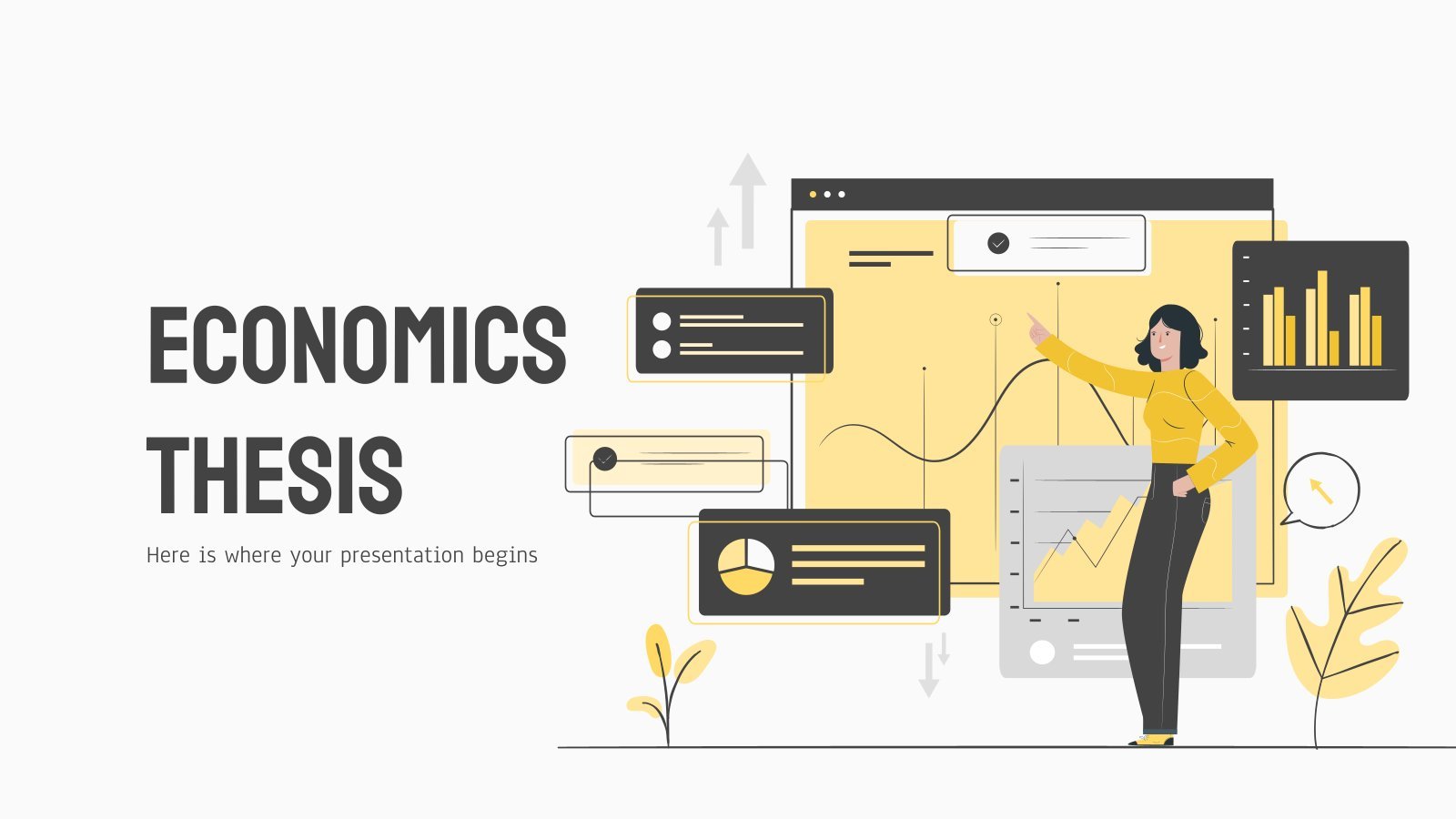 Economics Thesis presentation template 